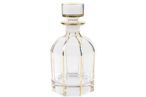 Gold Çizgili Şişe 640 ml