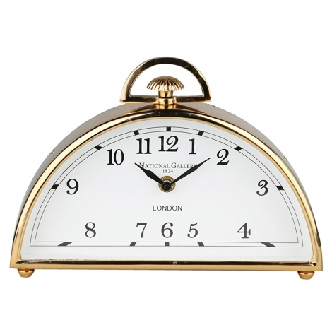 Gold Masa Saati 25 cm