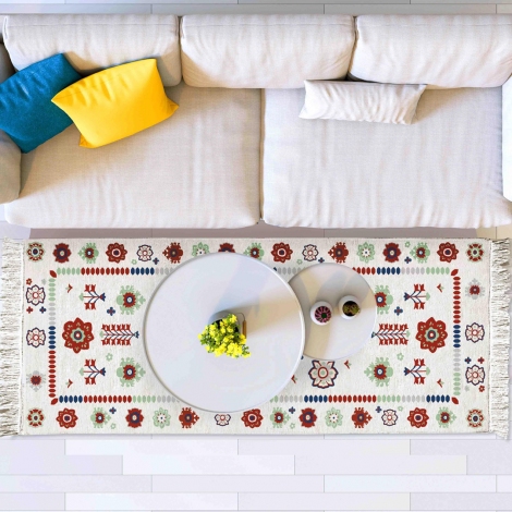KLM0155 Kilim 200 x 80 Cm - Çift Taraflı