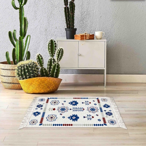 KLM0146 Kilim 90 X 60 Cm - Çift Taraflı