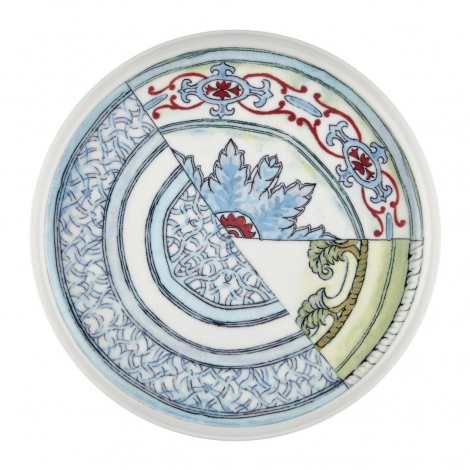 Kintsugi Pasta Tabağı 20 Cm - 6 Lı Set