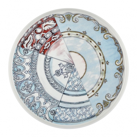 Kintsugi Servis Tabağı 28 Cm - 6 Lı Set