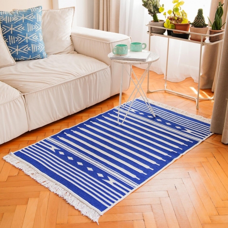 KLM0132 Kilim 120 X 80 Cm - Çift Taraflı