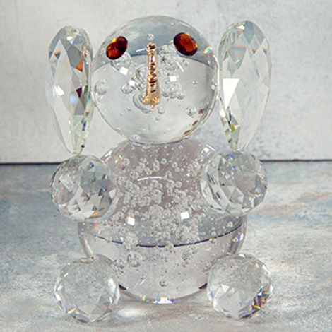 Kristal Fil Aksesuar 14 cm