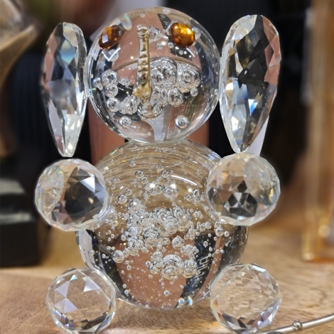 Kristal Fil Aksesuar 14 cm