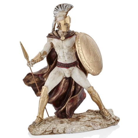 Leonidas Büyük Savaşçı Biblo Gold 12x25x33 cm