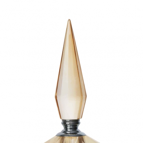 Lux Amber Dekoratif Şişe 18 cm