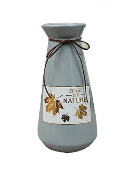 Natural Mavi Düz Seramik Dekor 
