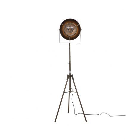 Patna Küre Başlı Metal Lambader