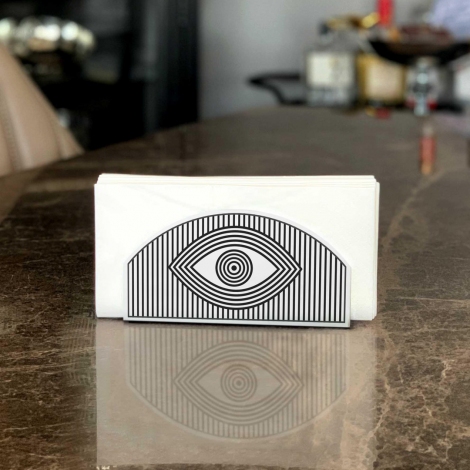 Peçetelik Beyaz 16 x 8 Cm - Eye