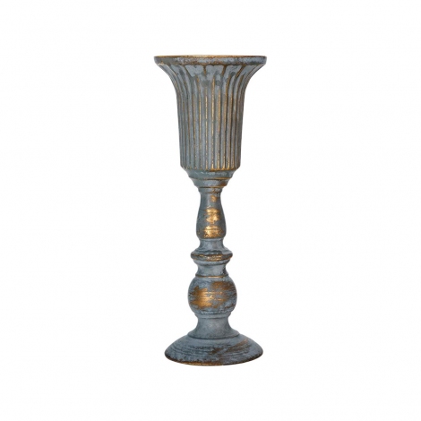 Sahara Bronz Metal Dekoratif Vazo Büyük Boy