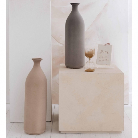 Seramik Vazo Vizon 50x14 cm