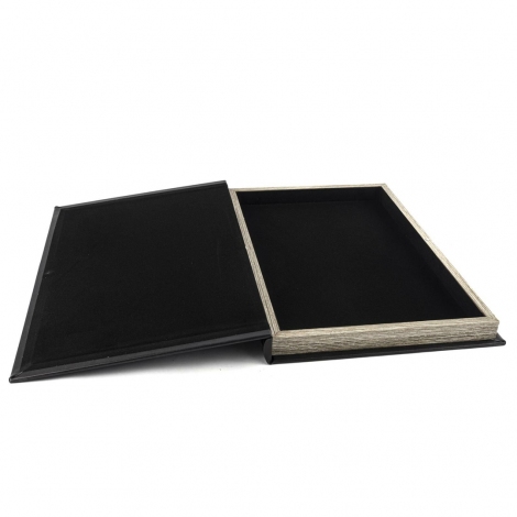 Siyah Gold Kitap Kutu 35x24x3 cm