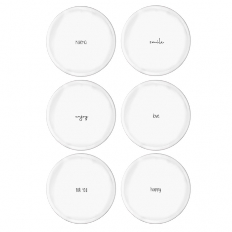 Summertime Pasta Tabağı 6lı Set - 19 cm