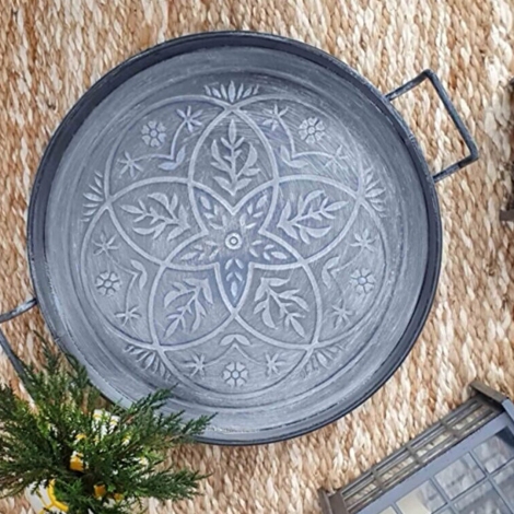 Tepsi 47 x 37 Cm - Stone