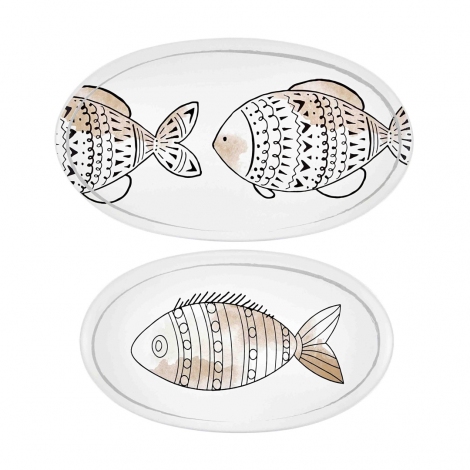 Wish Oval Servis 2li Set - 26cm & 29cm