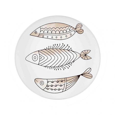 Wish Pasta Tabağı 6'lı Set 19 Cm