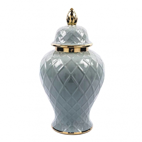 Yeşil Gold Seramik Küp 52 cm